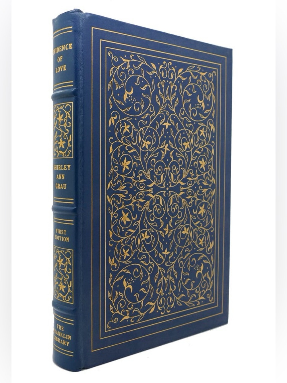 RARE First Edition Book Franklin Library Evidence of Love by Shirley Ann Grau